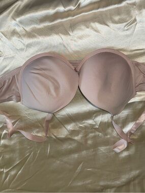 Strapless Convertible Light Mauve Push-Up Bra